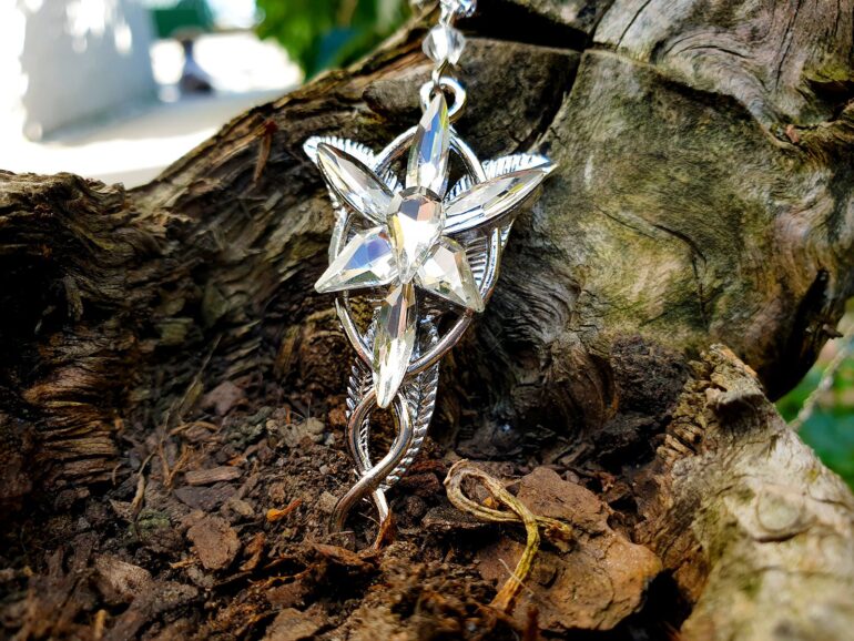 Gospodar Prstenova Lord of the Rings Aruenina Evenstar Ogrlica 2
