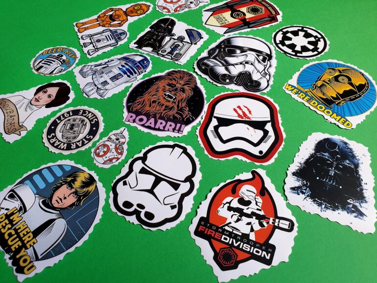 Star Wars Stikeri Nalepnice 4