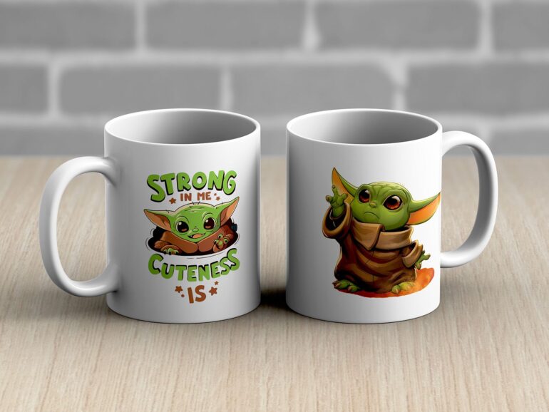 Cute Baby Yoda Splja