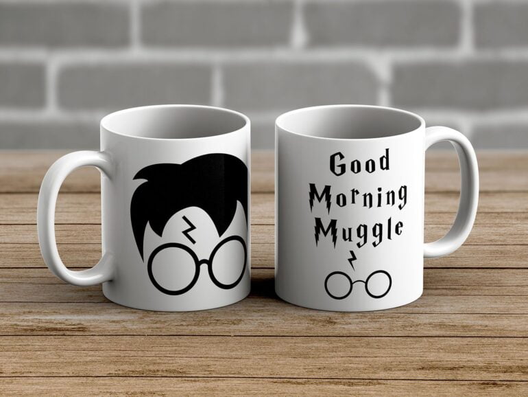 Harry Potter Good Morning Muggle Šolja 3