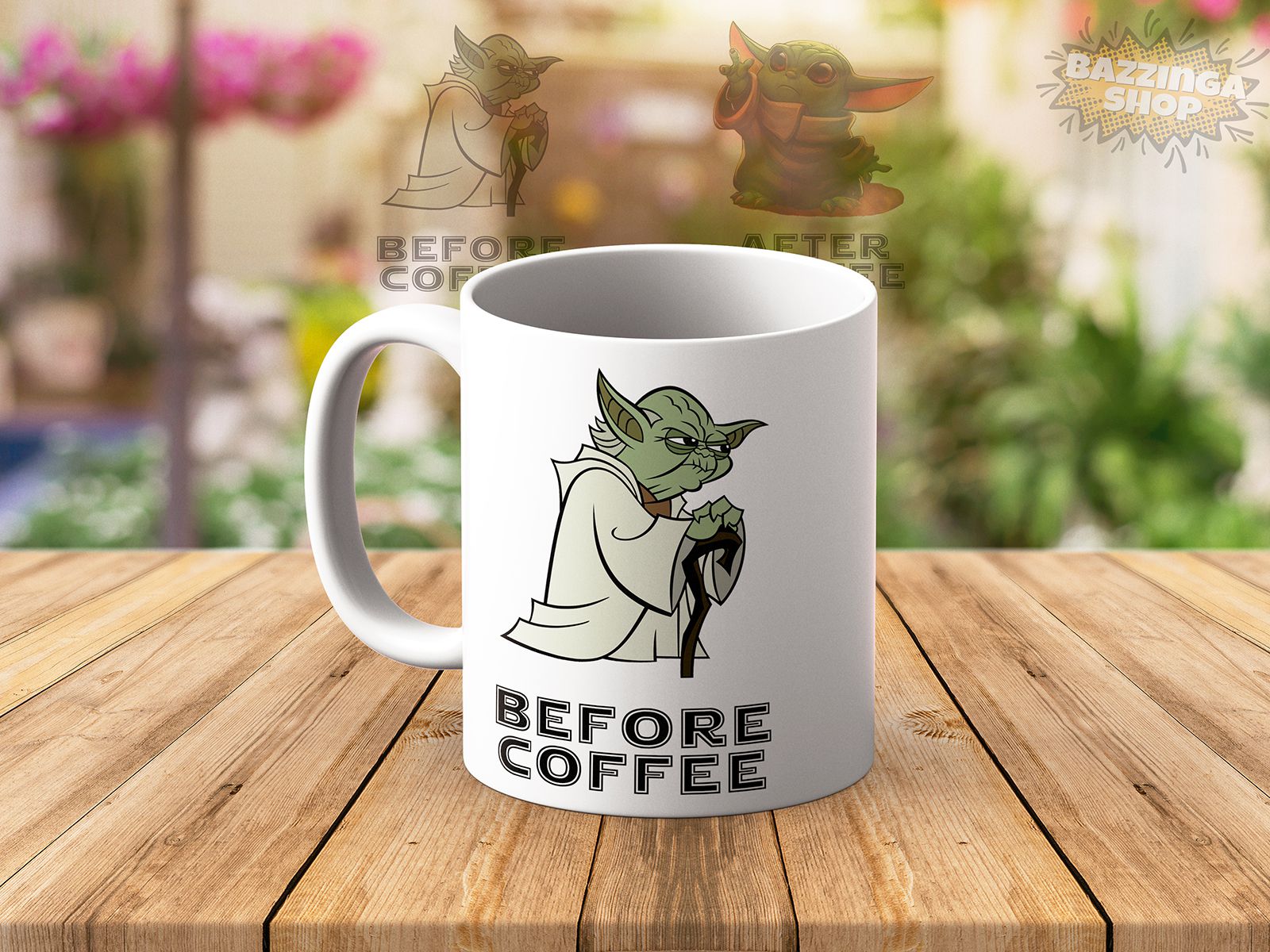 Baby Yoda Before After Coffee Solja Baby Yoda Before After Coffee Solja