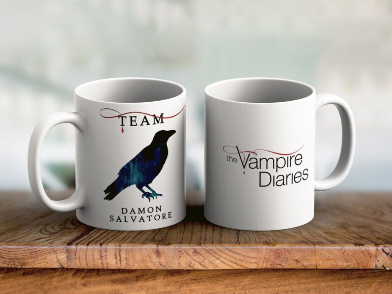 Team Damon Salvatore Solja Vampirski Dnevnici Vampire Diaries