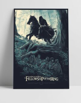 Gospodar Prstenova Lord of the Rings Alternativni Poster Druzina Prstena