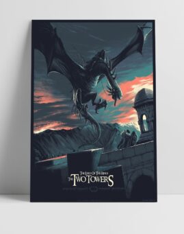 Gospodar Prstenova Lord of the Rings Alternativni Poster Dve Kule