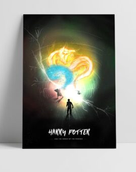 Hari Poter Red Feniksa Poster Harry Potter and the Order of the Phoenix Poster