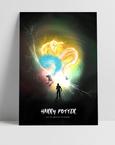 Hari Poter Red Feniksa Poster Harry Potter and the Order of the Phoenix Poster