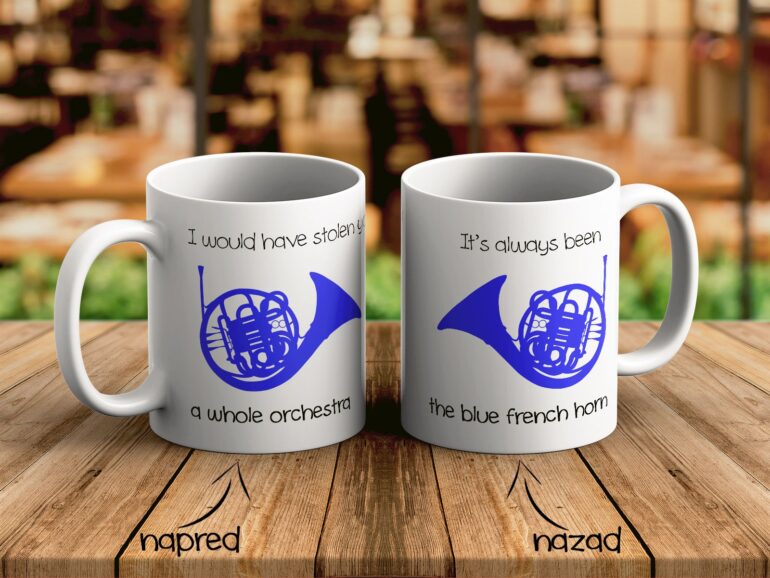 How I Met Your Mother Solja HIMYM Blue French Horn