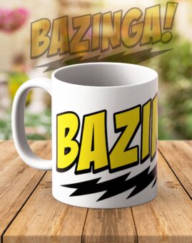 Big Bang Theory Streberi Solja Bazinga large 1