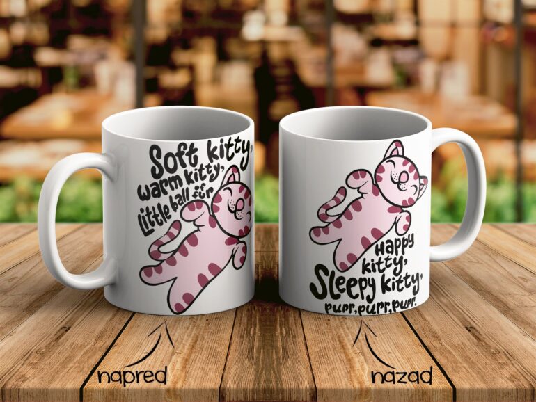 Big Bang Theory Streberi Solja Soft Kitty