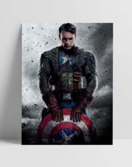 Captain America dark Poster