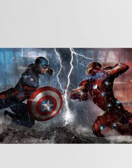 Captain America vs Iron Man Poster