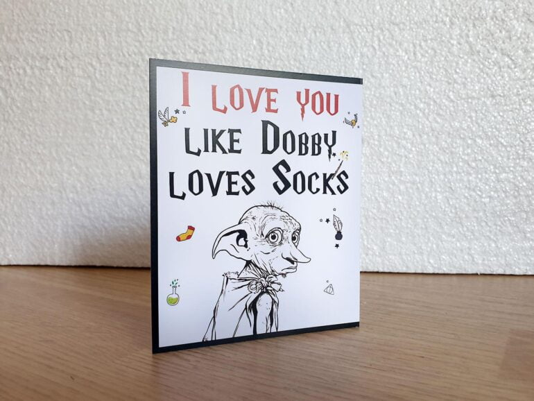 Harry Potter Dobby Cestitka za rodjendan 1