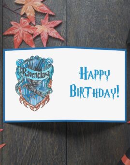 Harry Potter Ravenclaw Cestitka za rodjendan