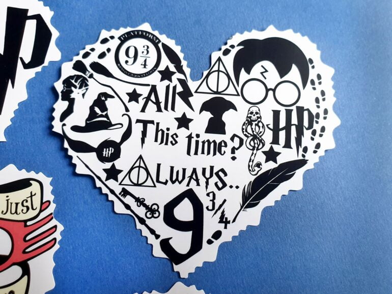 Harry Potter Stikeri Nalepnice 7