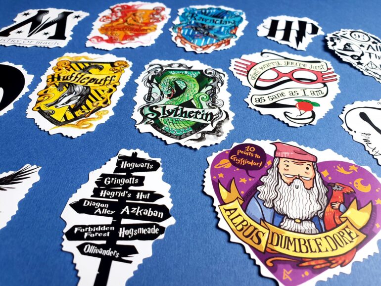 Harry Potter Stikeri Nalepnice 8