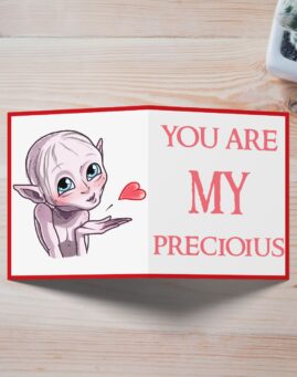 Lord of the Rings Gospodar Prstenova My Precious cestitka