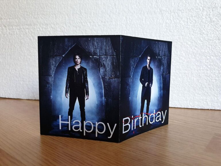 Vampire Diaries Cestitka za rodjendan 3