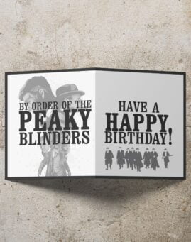 Peaky Blinders Cestitka za Rodjendan 1