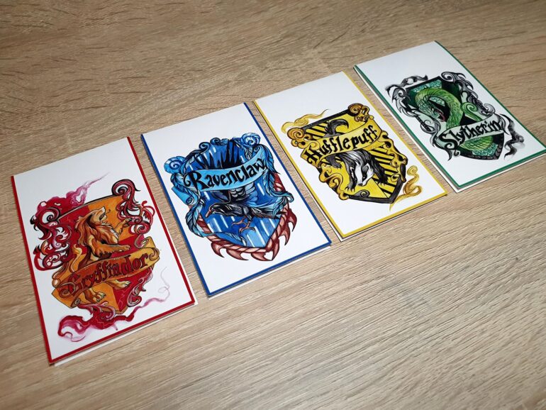 Harry Potter Set Bookmarkera Kuće 1