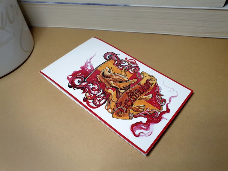 Harry Potter Gryffindor bukmarker 2