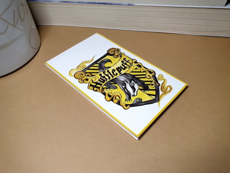 Harry Potter Hufflepuff Bukmarker 1