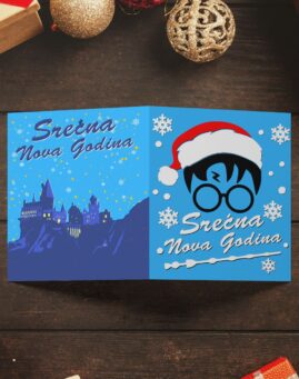 Harry Potter Novogodisnja Cestitka v2