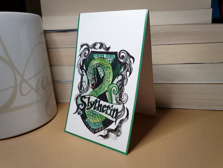 Harry Potter Slytherin Bukmarker 1