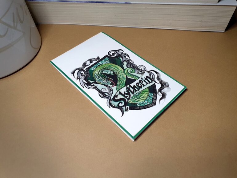 Harry Potter Slytherin Bukmarker 2