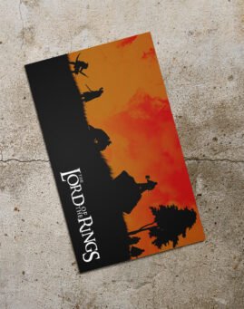 LOTR Silueta Bookmarker