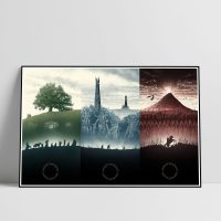 Lord of the Rings Gospodar PrstenovaAlternativni Poster 32x48 1
