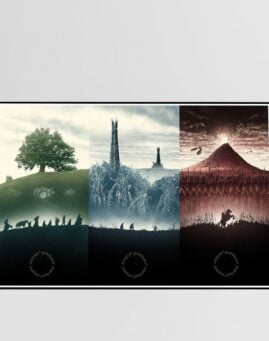 Lord of the Rings Gospodar PrstenovaAlternativni Poster 32x48 1