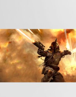Star Wars The Mandalorian Filmski Poster 1
