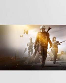Star Wars The Mandalorian Filmski Poster 3