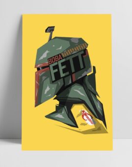 Boba Fett minimal poster