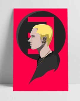 Eminem minimal poster