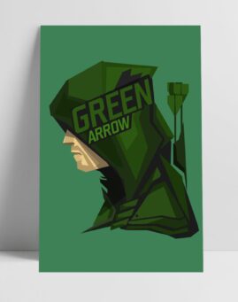 Green Arrow minimal poster