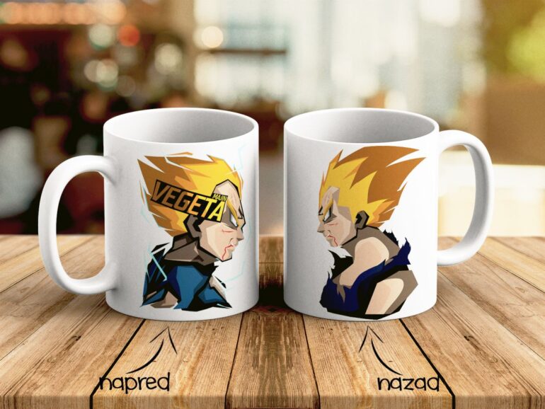 Dragon Ball - Zmajeva Kugla - Majin Vegeta šolja Majin Vegeta