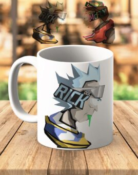 Rick and Morty šolja levo
