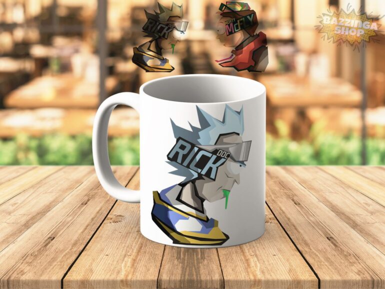 Rick and Morty šolja levo