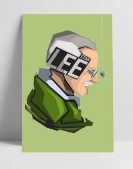 Stan Lee minimal poster