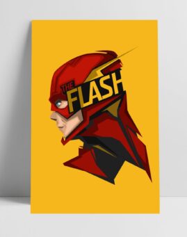 The Flash minimal poster