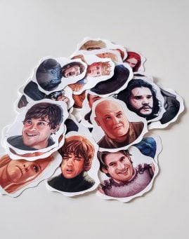 Game of Thrones Stikeri za laptop Igra Prestola Nalepnice 1
