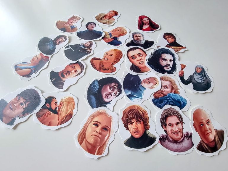Game of Thrones Stikeri za laptop Igra Prestola Nalepnice 3