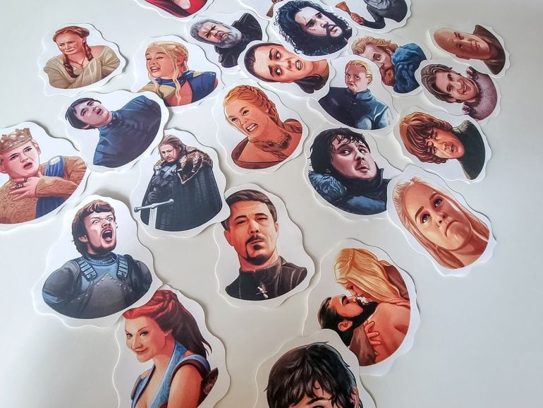Game of Thrones Stikeri za laptop Igra Prestola Nalepnice 4