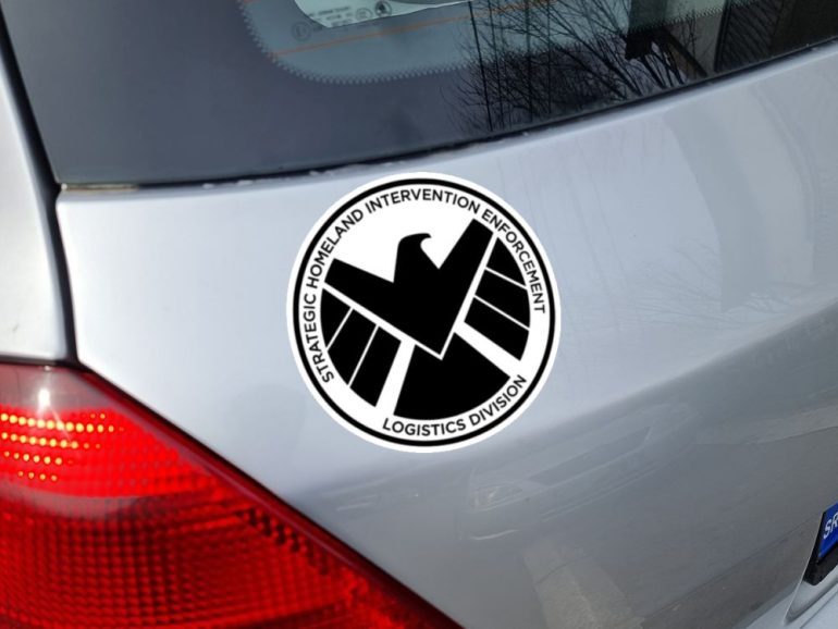 Agents of Shield 2 stiker za laptop