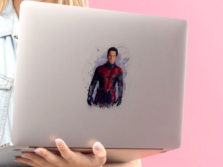 Ant Man Splash 1 stiker za laptop