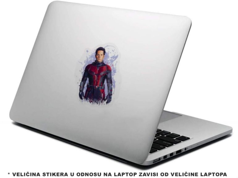 Ant Man Splash 5 stiker za laptop