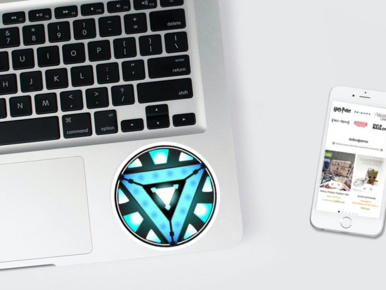 Ark Reactor 3 stiker za laptop