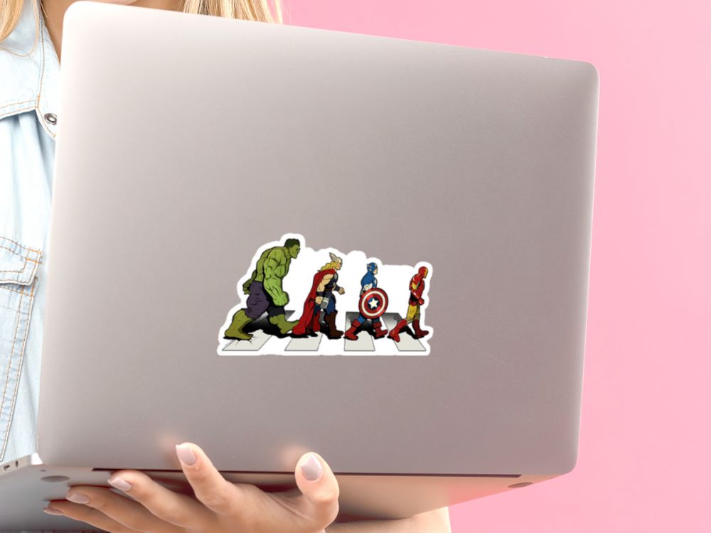 Avengers Beatles 1 stiker za laptop Avengers Beatles 1 stiker za laptop