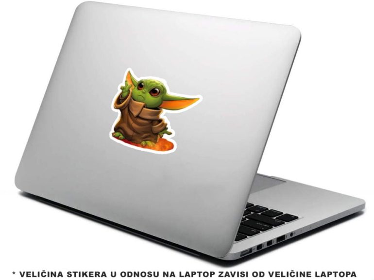 Baby Yoda st 5 stiker za laptop